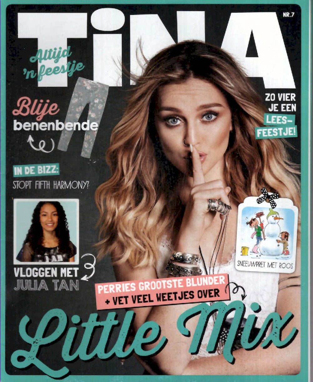 Tina Magazin Niederlande 2016-07 Perrie Edwards Little Mix
