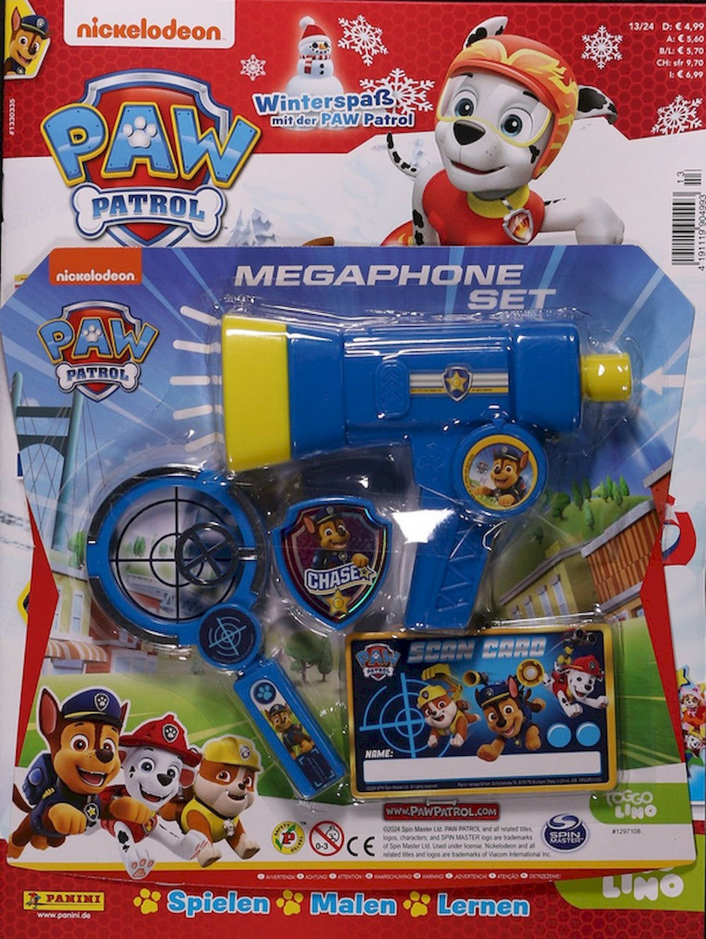 Paw Patrol Magazin Deutschland 2024-13 + Gimmick
