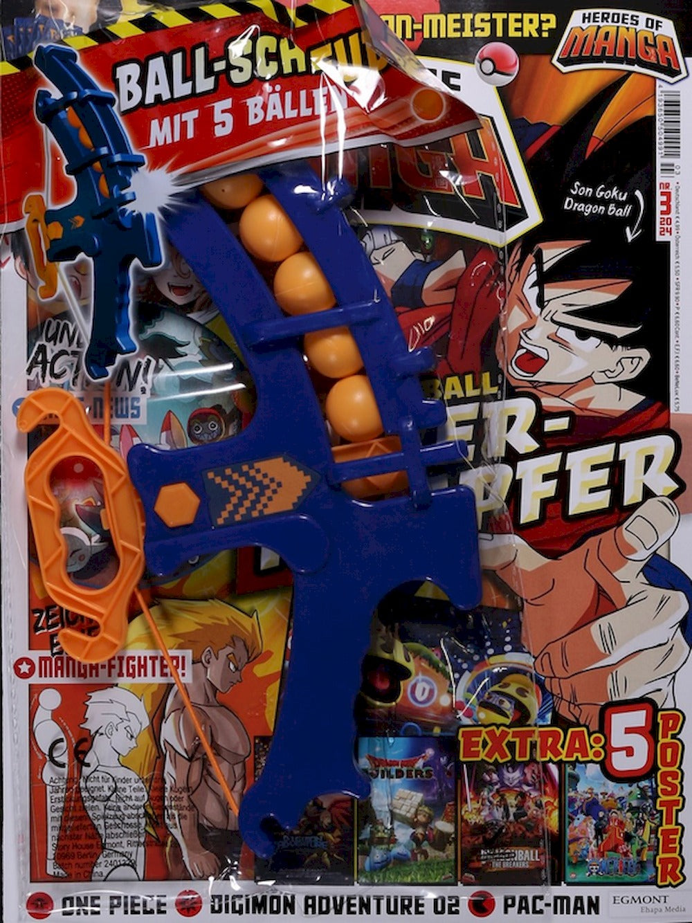 Heroes Of Manga Magazin Deutschland 2024-03 One Piece + Poster