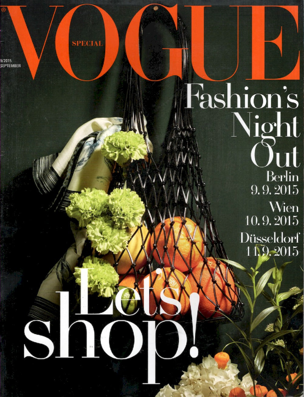 Vogue Spezial Magazin Deutschland 2015 Fashions Night Out Berlin