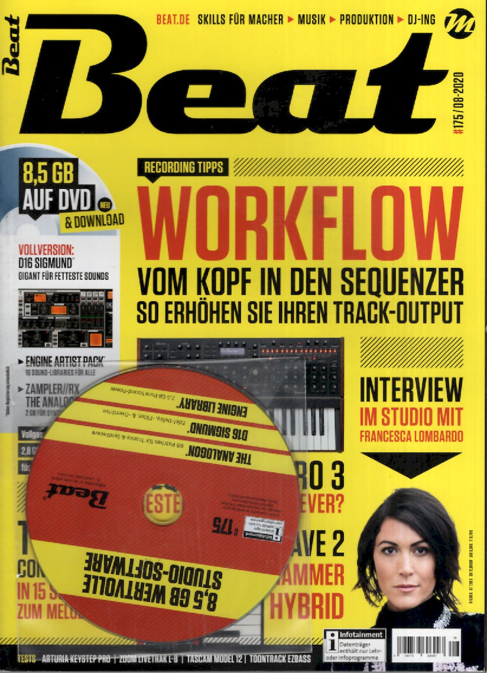 Beat Magazin Deutschland 2020-08 Francesca Lombardo Erwan Castex Andres Campo #175