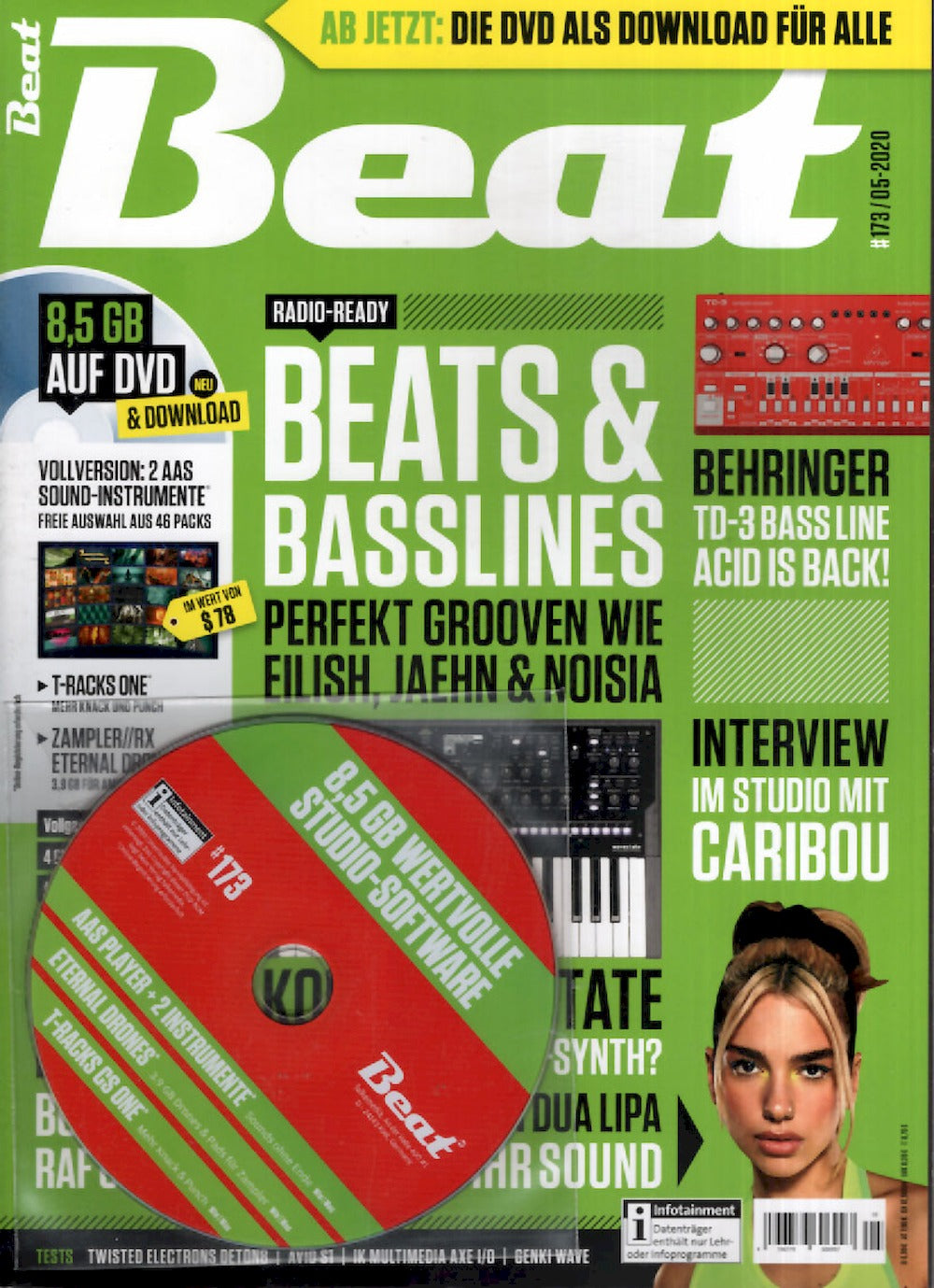 Beat Magazin Deutschland 2020-05 Caribou Fritz Kalkbrenner Gregor Tresher #173