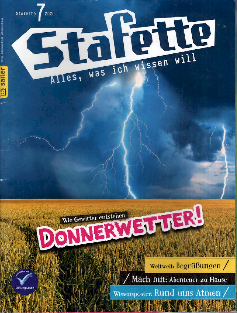Stafette Magazin Deutschland 2020-07 Kai Havertz + Poster