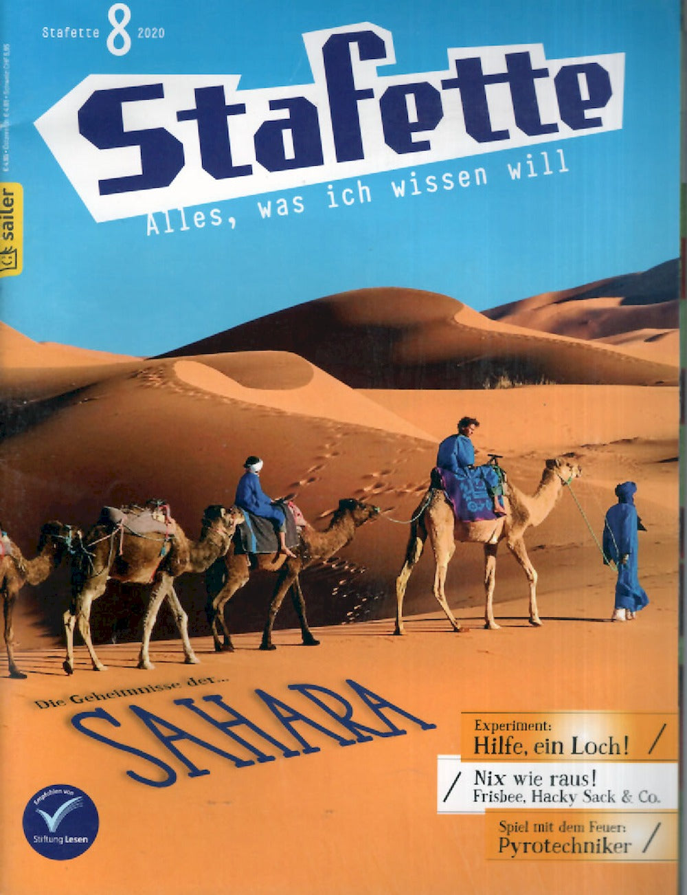 Stafette Magazin Deutschland 2020-08 Ava Max + Poster