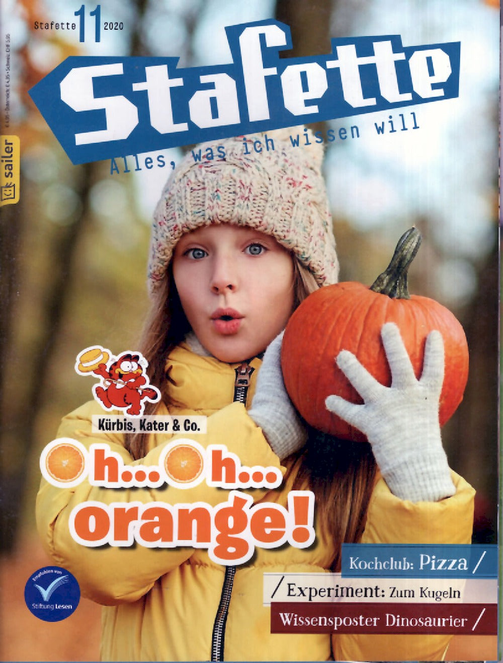 Stafette Magazin Deutschland 2020-11 Miley Cyrus Manuel Neuer + Poster