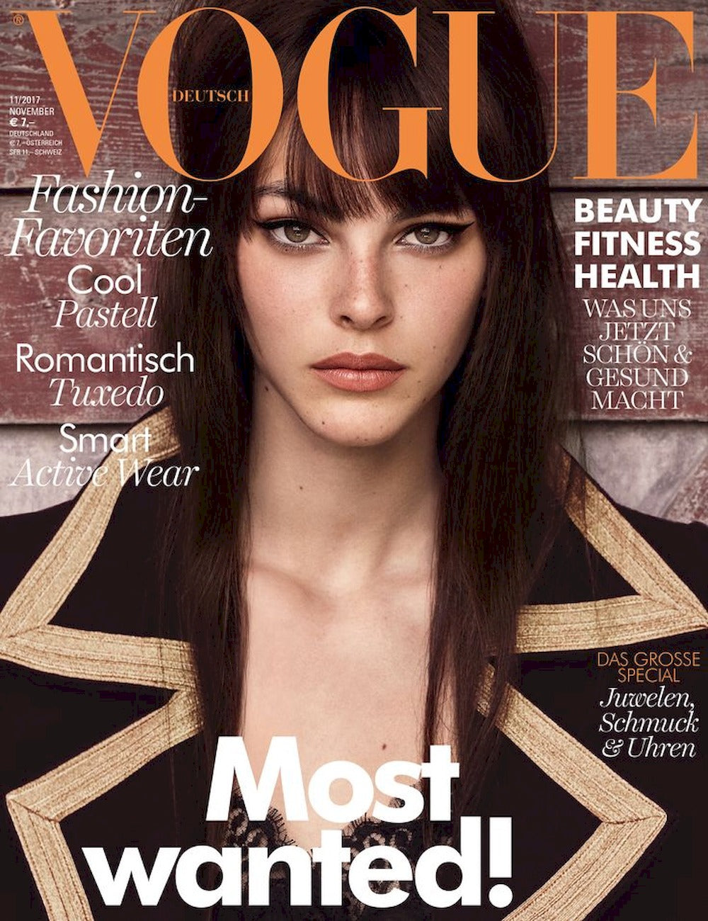 Vogue Magazin Deutschland 2017-11 Vittoria Ceretti