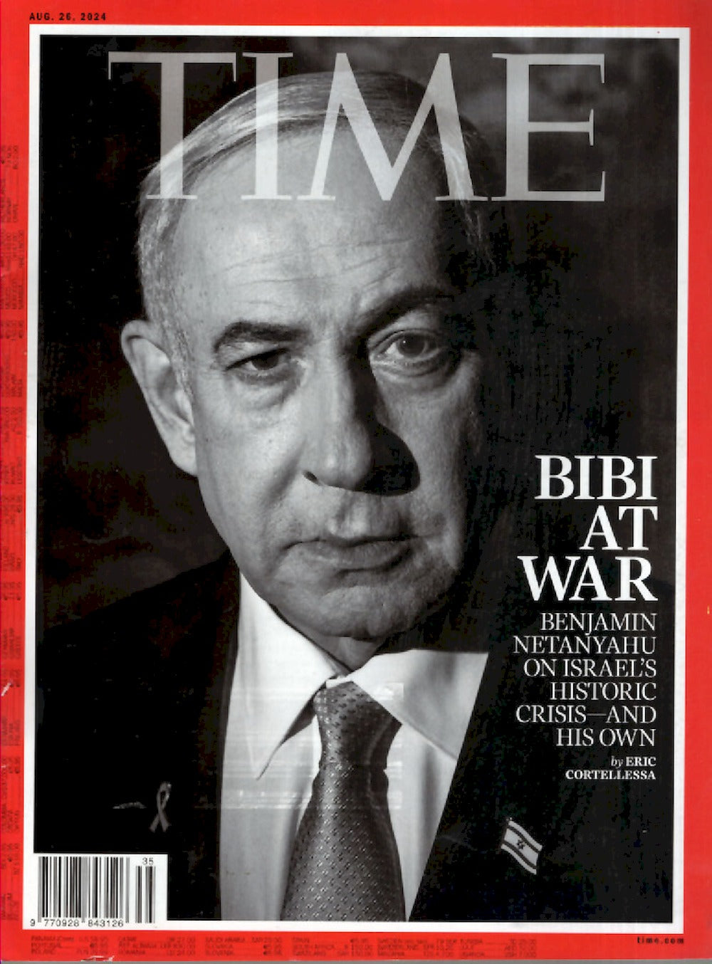 Time Magazin USA 2024-35 Benjamin Netanyahu