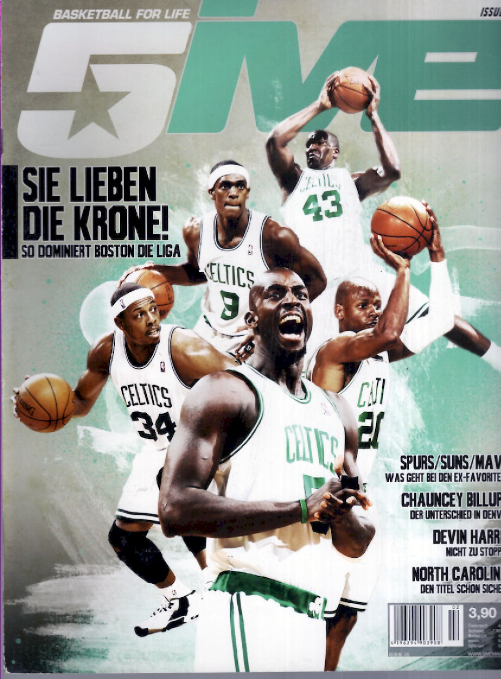 Five Magazin Deutschland 2009-02 Kevin Garnett #55