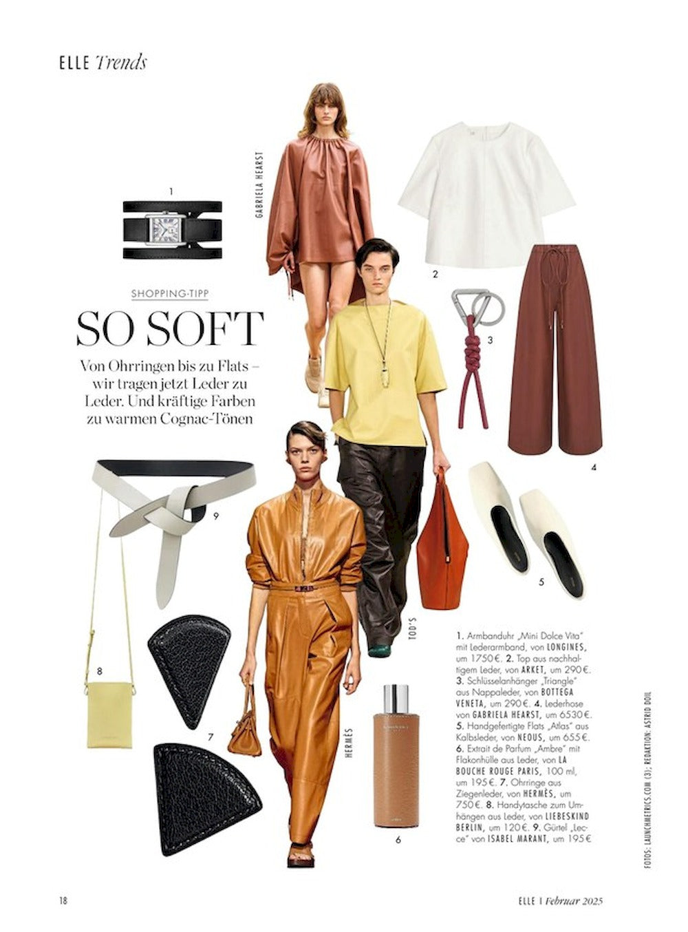 Elle Magazin Deutschland 2025-02 Polina Dvoretskaya