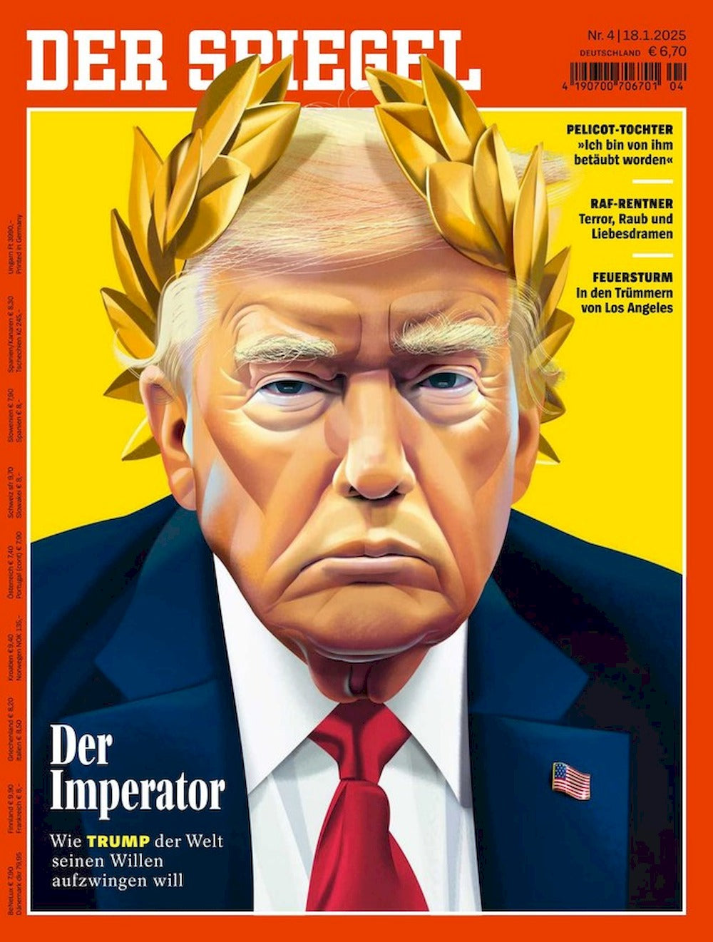 Der Spiegel Magazin Deutschland 2025-04 Donald Trump Imperator