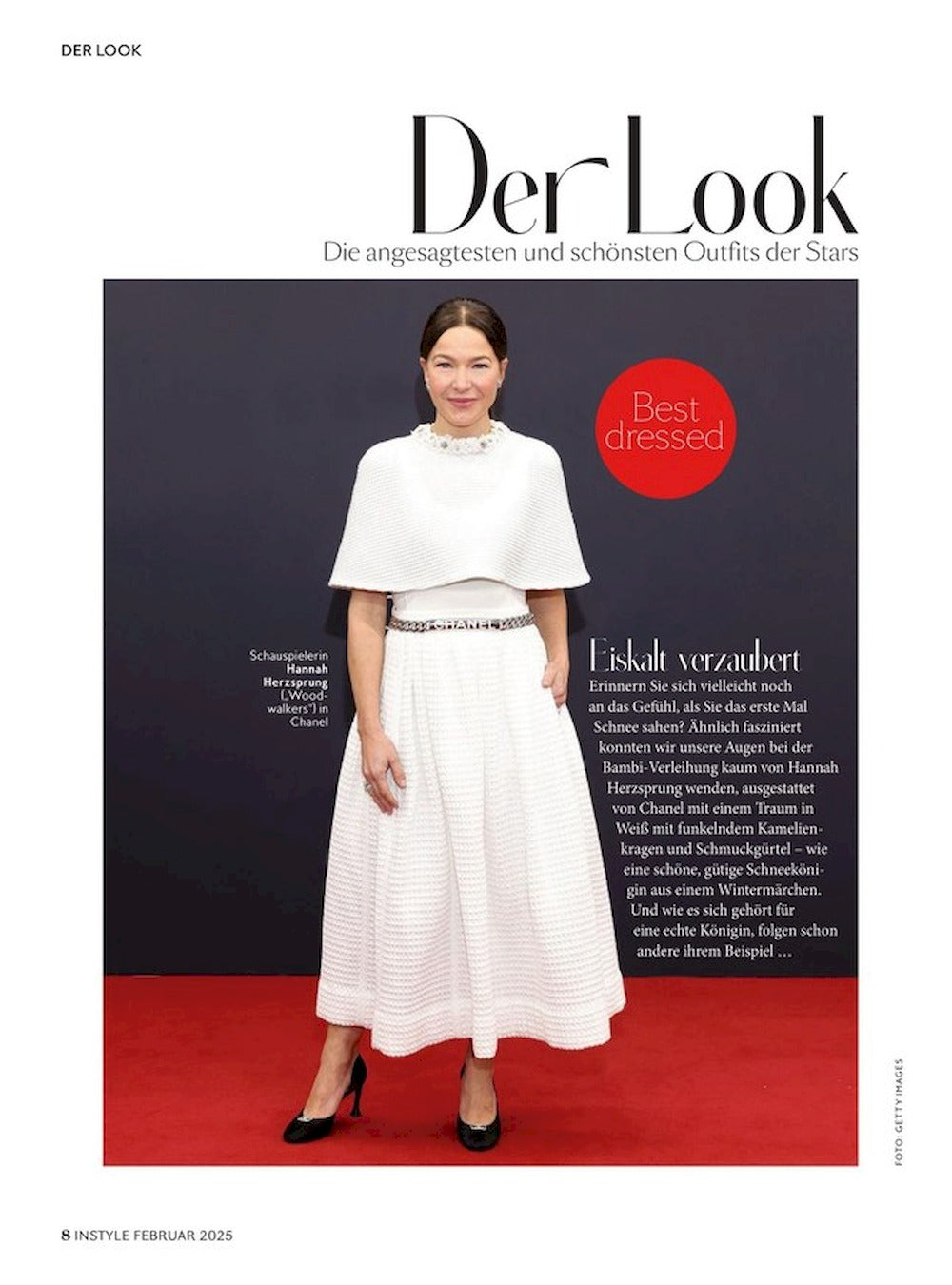 InStyle Magazin Deutschland 2025-02 Rene Zellweger