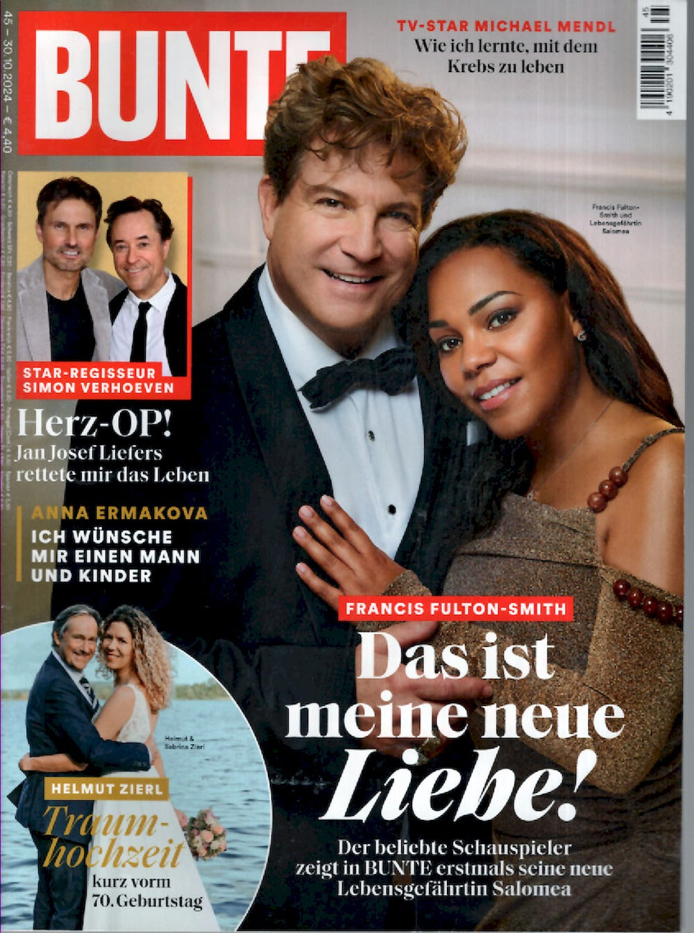 Bunte Magazin Deutschland 2024-44 Francis Fulton-Smith Simon Verhoeven Helmut Zierl