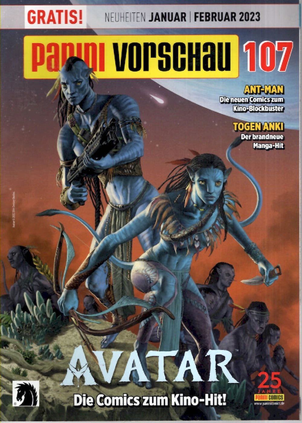 Panini Vorschau Magazin Deutschland 2023-01+02 Ant-Man #107