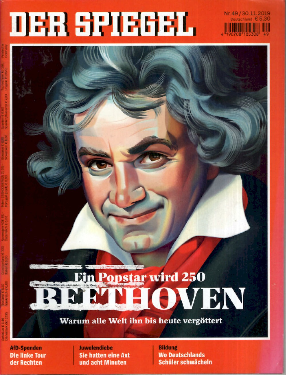 Der Spiegel Magazin Deutschland 2019-49 Mozart