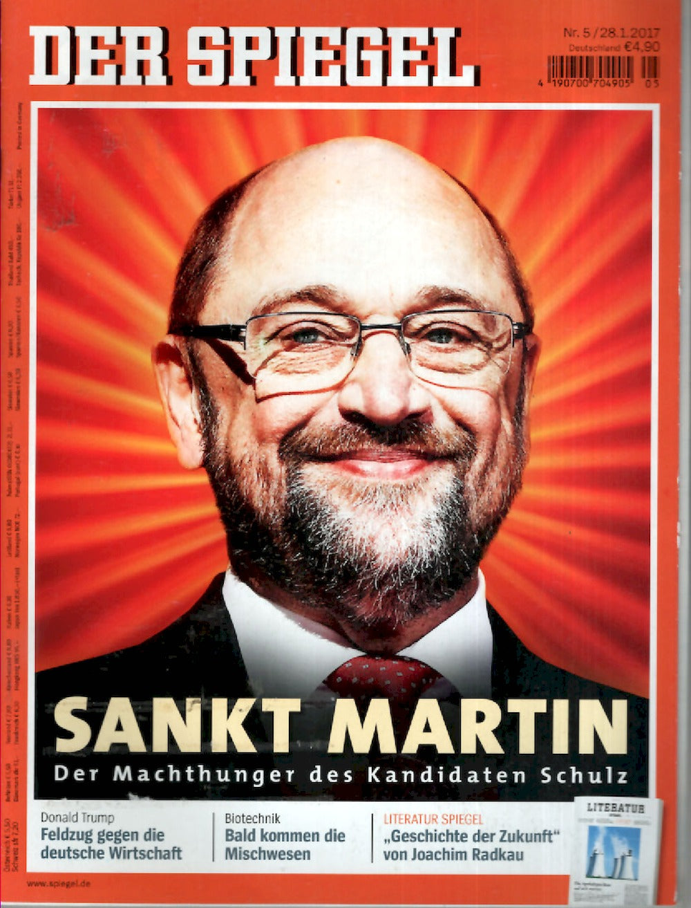 Der Spiegel Magazin Deutschland 2017-05 Martin Schulz Donald Trump