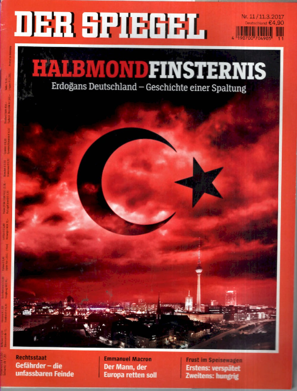 Der Spiegel Magazin Deutschland 2017-11 Erdogan Emmanuel Macron