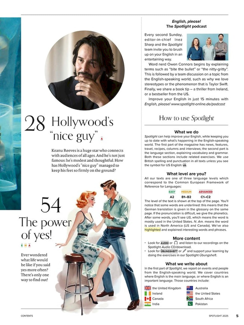 Spotlight Magazin Deutschland 2025-03 Keanu Reeves