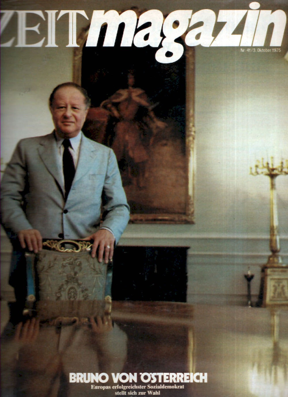 Zeit Magazin Deutschland 1975-41 Bruno Kreisky