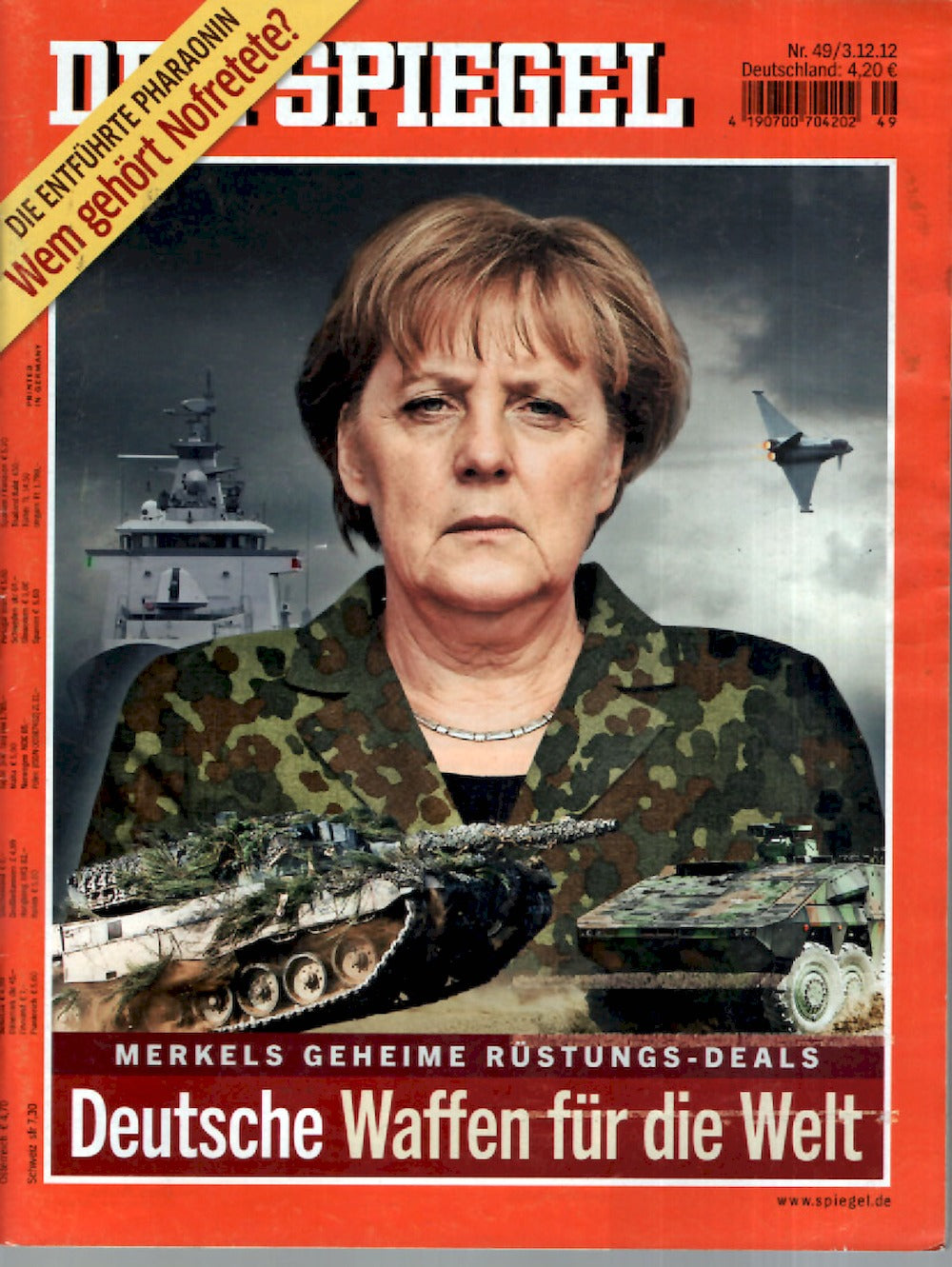 Der Spiegel Magazin Deutschland 2012-49 Angela Merkel