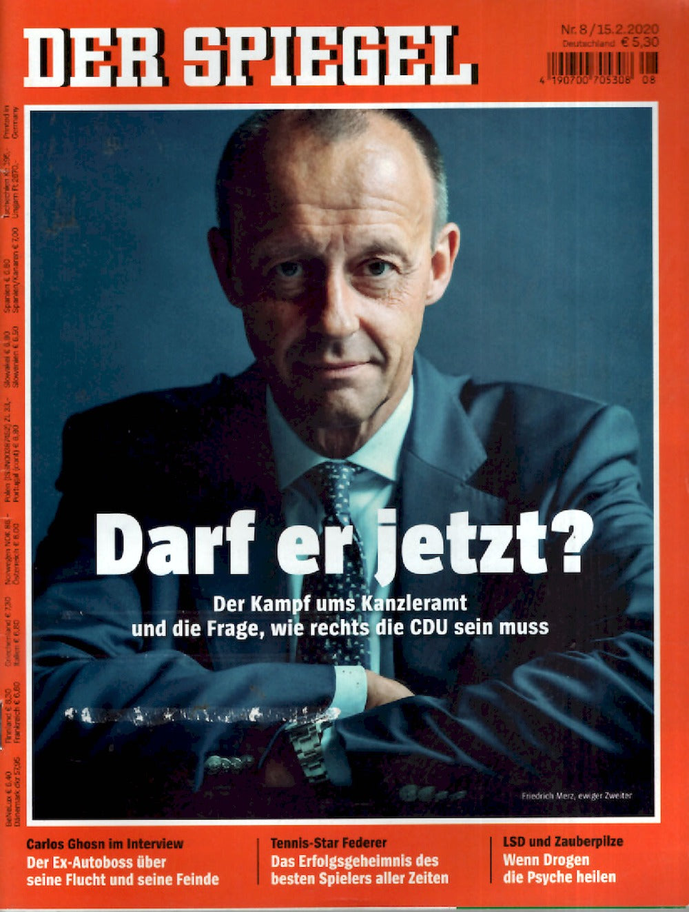 Der Spiegel Magazin Deutschland 2020-08 Friedrich Merz