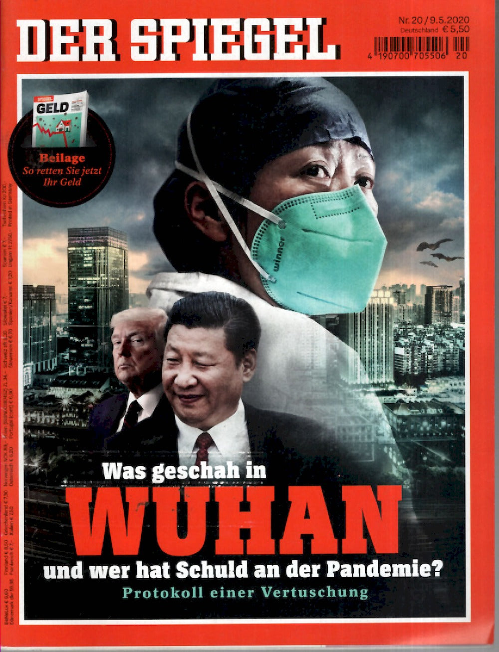 Der Spiegel Magazin Deutschland 2020-20 Trump Xi Jinping