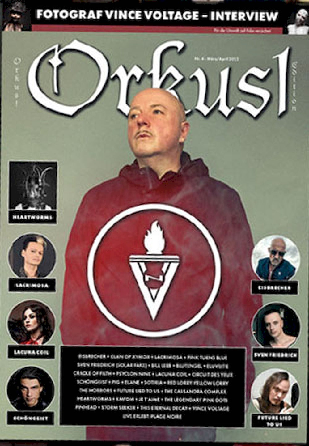 Orkus Magazin Deutschland 2025-03+04 VNV Nation Lacrimosa Lacuna Coil Eisbrecher