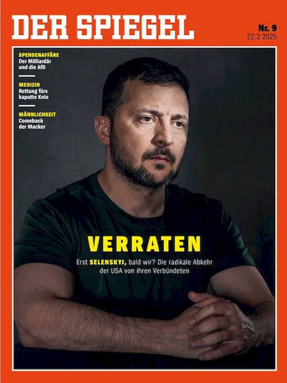 Der Spiegel Magazin Deutschland 2025-09 Selenskyj