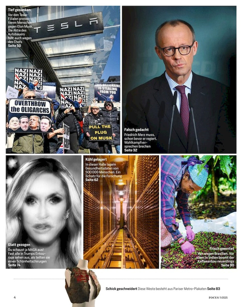 Focus Magazin Deutschland 2025-11 Donald Trump Putin