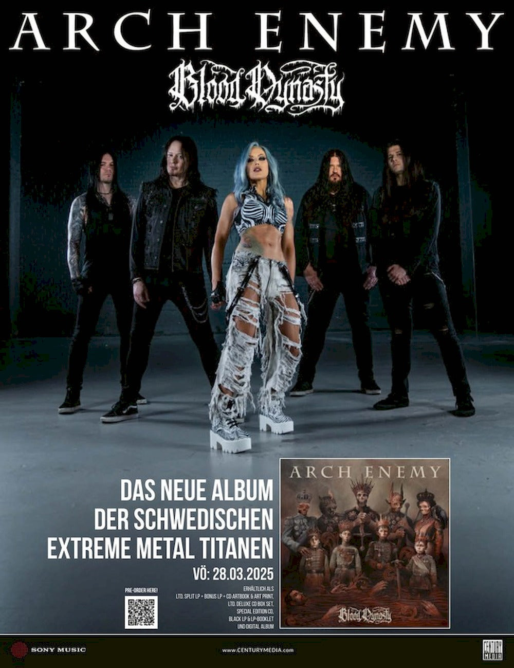 Metal Hammer Magazin Deutschland 2025-04 Arch Enemy Eisbrecher Cradle Of Filth