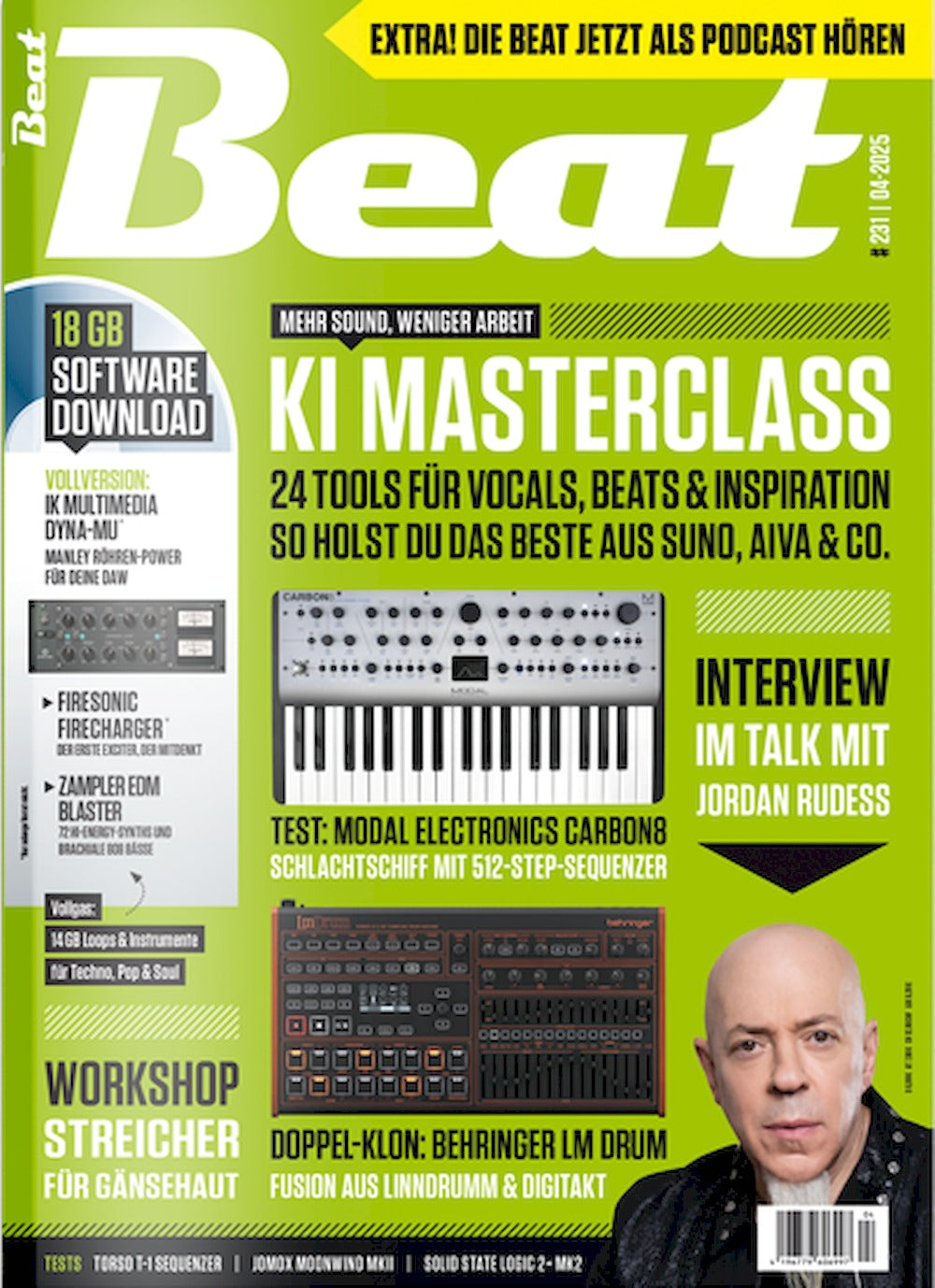 Beat Magazin Deutschland 2025-04 Jordan Rudess Dream Theater #231