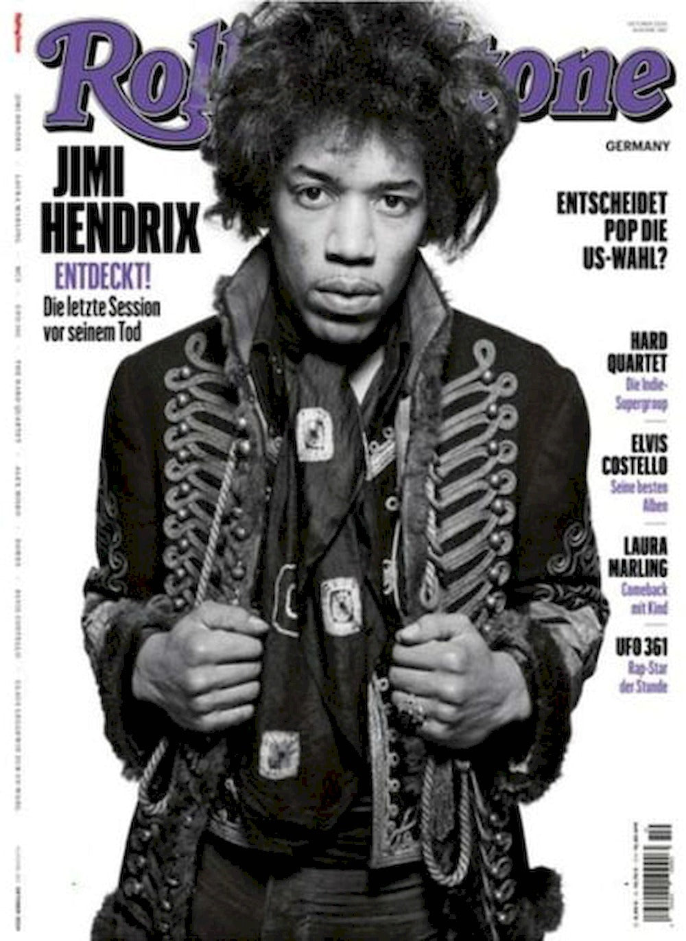 Rolling Stone Magazin Deutschland 2024-10 Jimi Hendrix Elvis Costello UFO 361 + CD