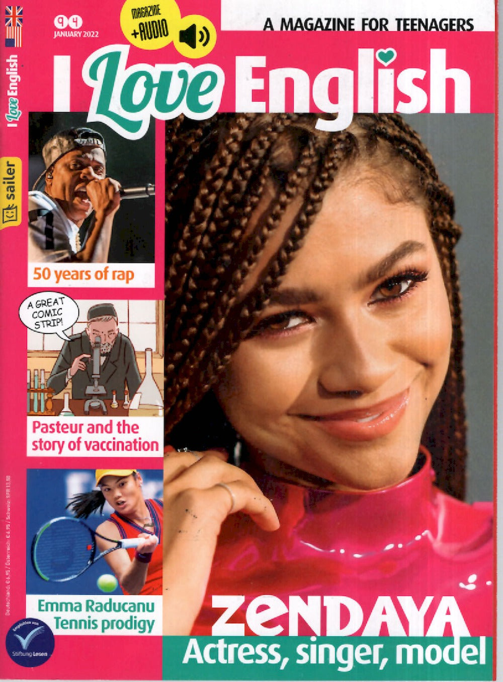 I Love English Magazin Deutschland 2022-01 Zendaya #94