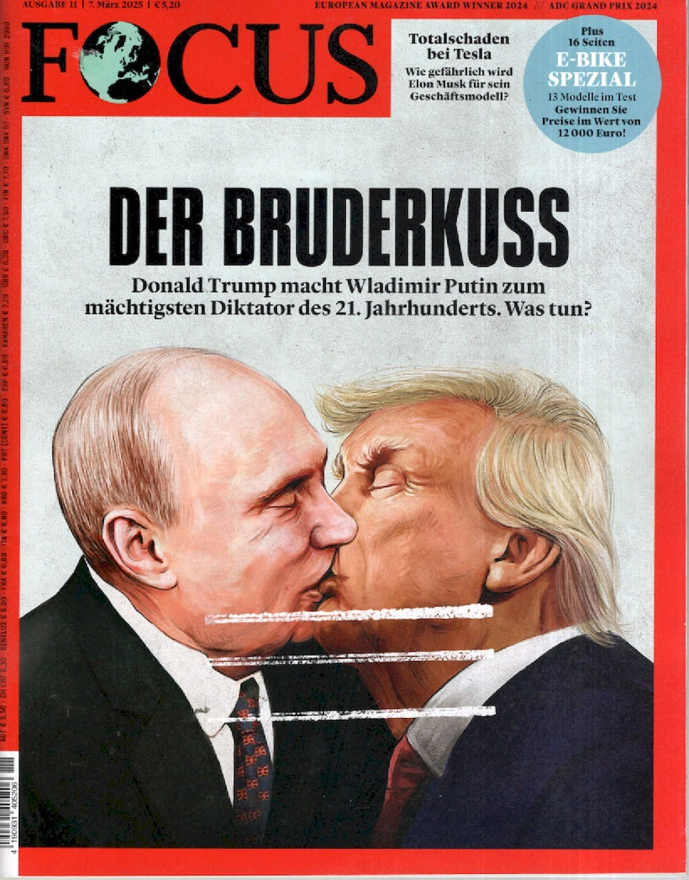 Focus Magazin Deutschland 2025-11 Donald Trump Putin