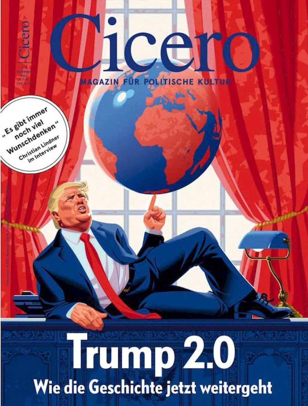 Cicero Magazin Deutschland 2025-04 Donald Trump