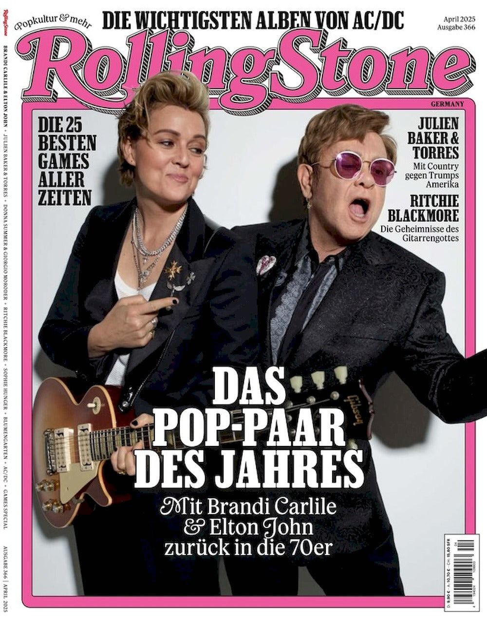 Rolling Stone Magazin Deutschland 2025-04 Elton John Brandi Carlile