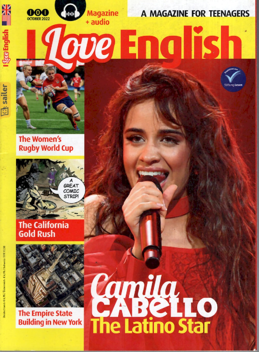 I Love English Magazin Deutschland 2022-10 Camila Cabello #101