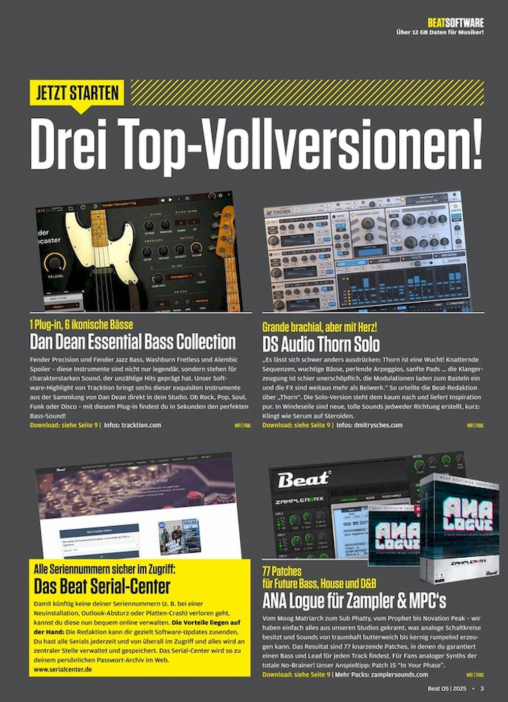 Beat Magazin Deutschland 2025-05 Sven Väth Dan Dean #232