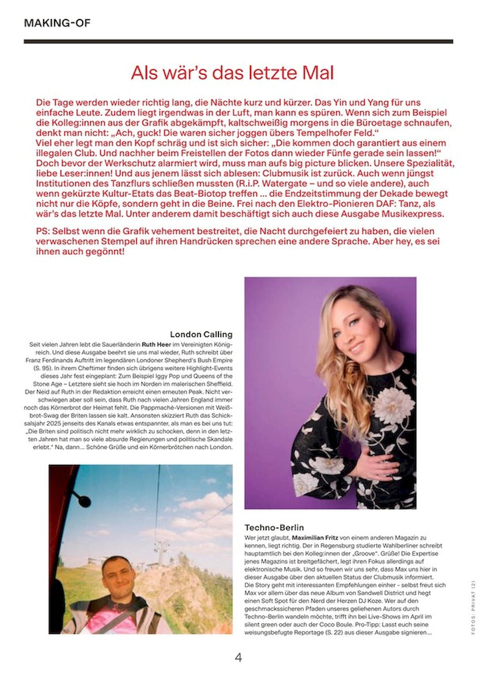 Musikexpress Magazin Deutschland 2025-05 Sven Väth Kelly Lee Owens Depeche Mode