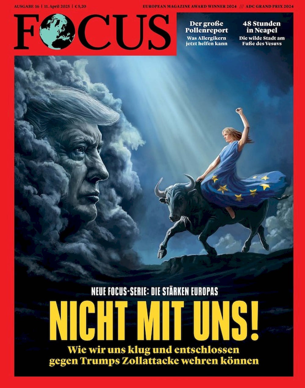 Focus Magazin Deutschland 2025-16 Donald Trump Owen Cooper