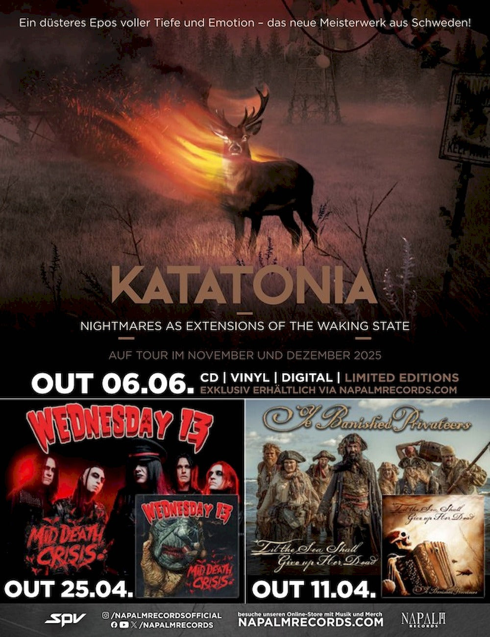 Metal Hammer Magazin Deutschland 2025-05 Behemoth Ghost Epica Sleep Token Judas Priest + CD + Poster