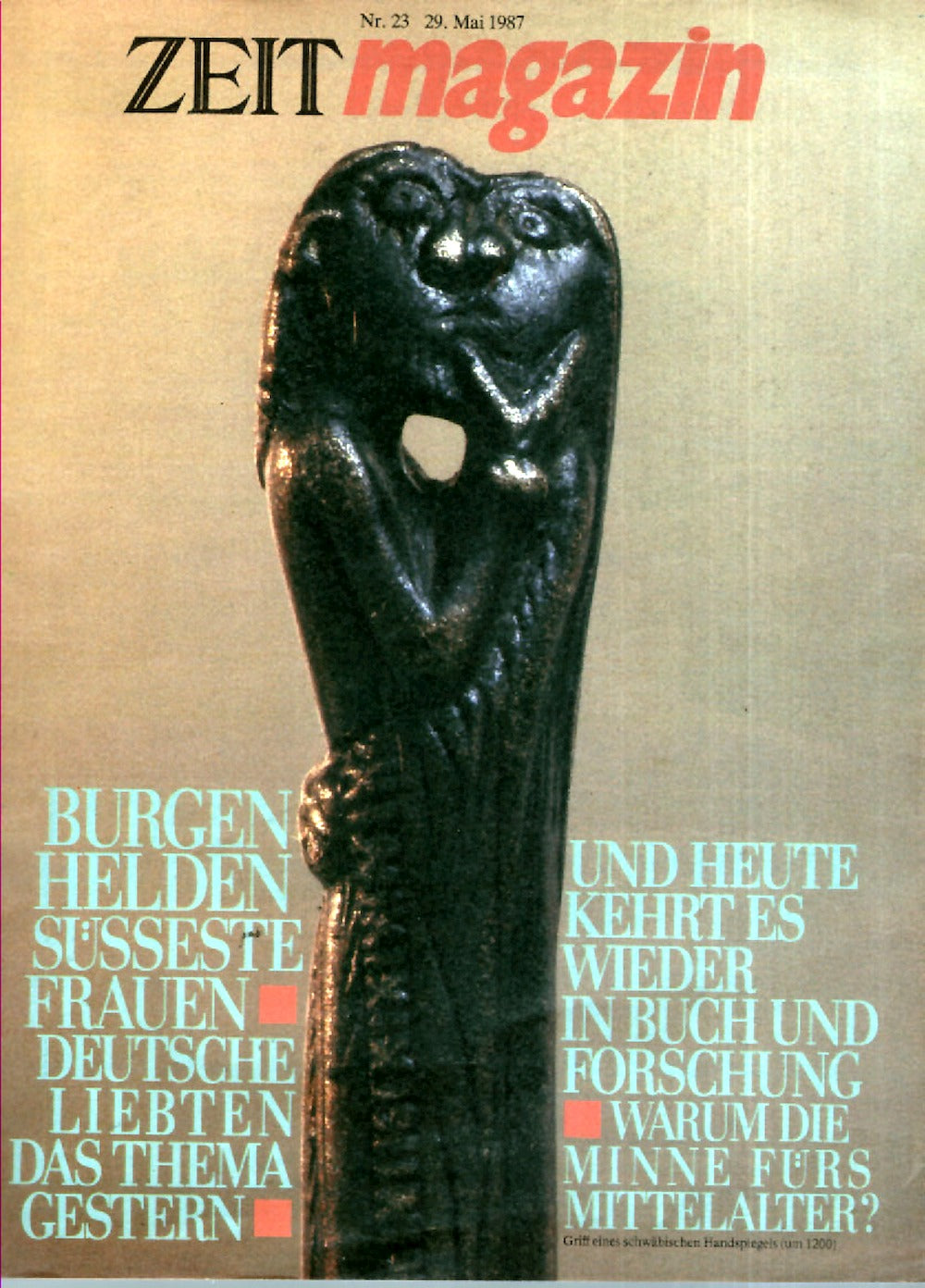 Zeit Magazin Deutschland 1987-23 Agnes B Andree Marguerite Trouble