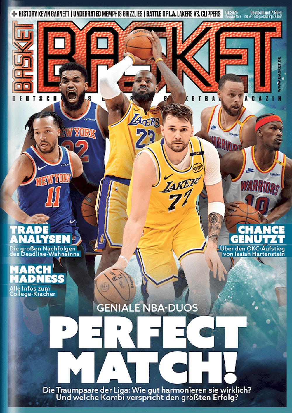 Basket Magazin Deutschland 2025-04 Kevin Garnett