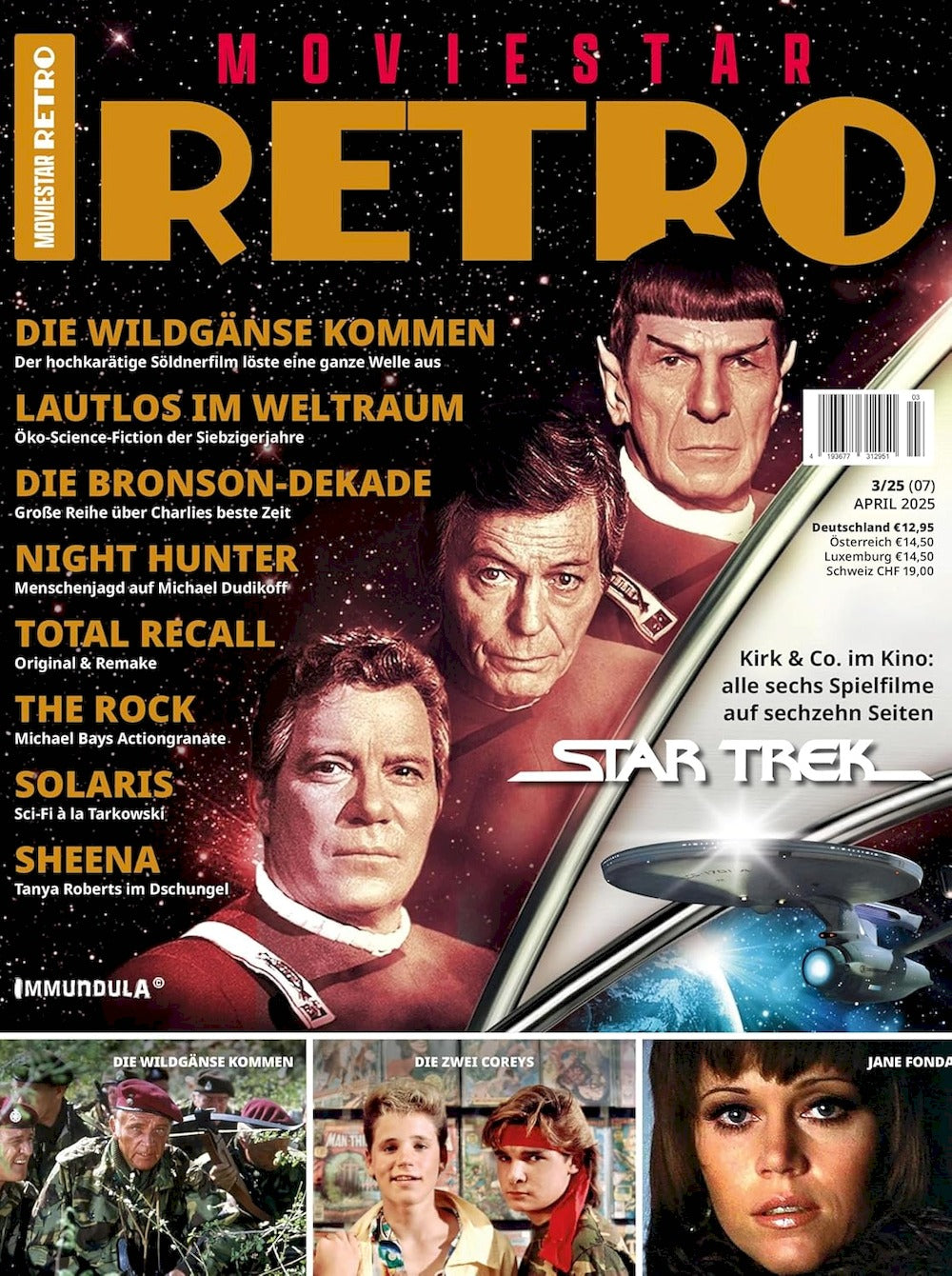 Moviestar Retro Magazin Deutschland 2025-03+04 Star Trek Jane Fonda #7