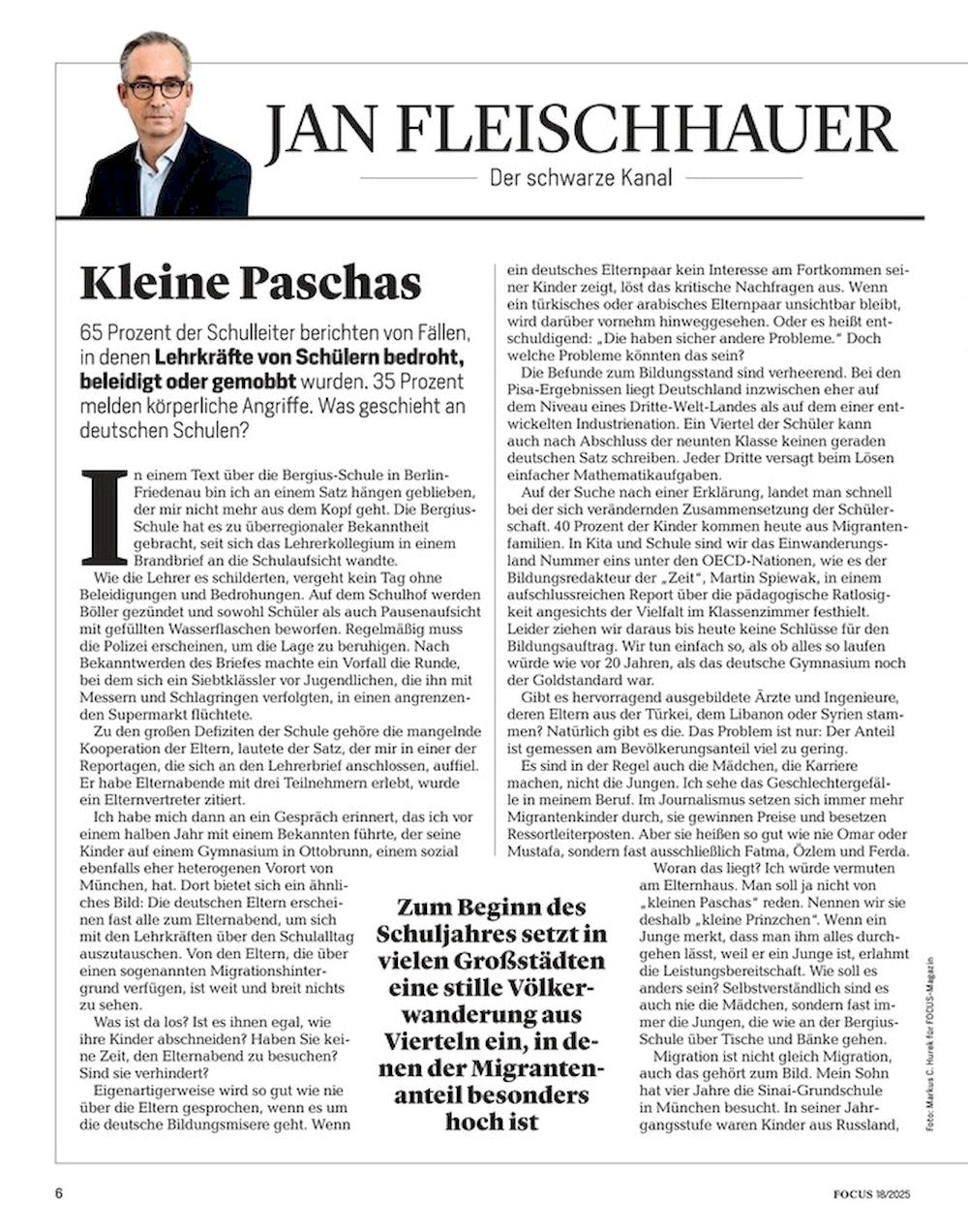 Focus Magazin Deutschland 2025-18 Pope Francis Franziskus