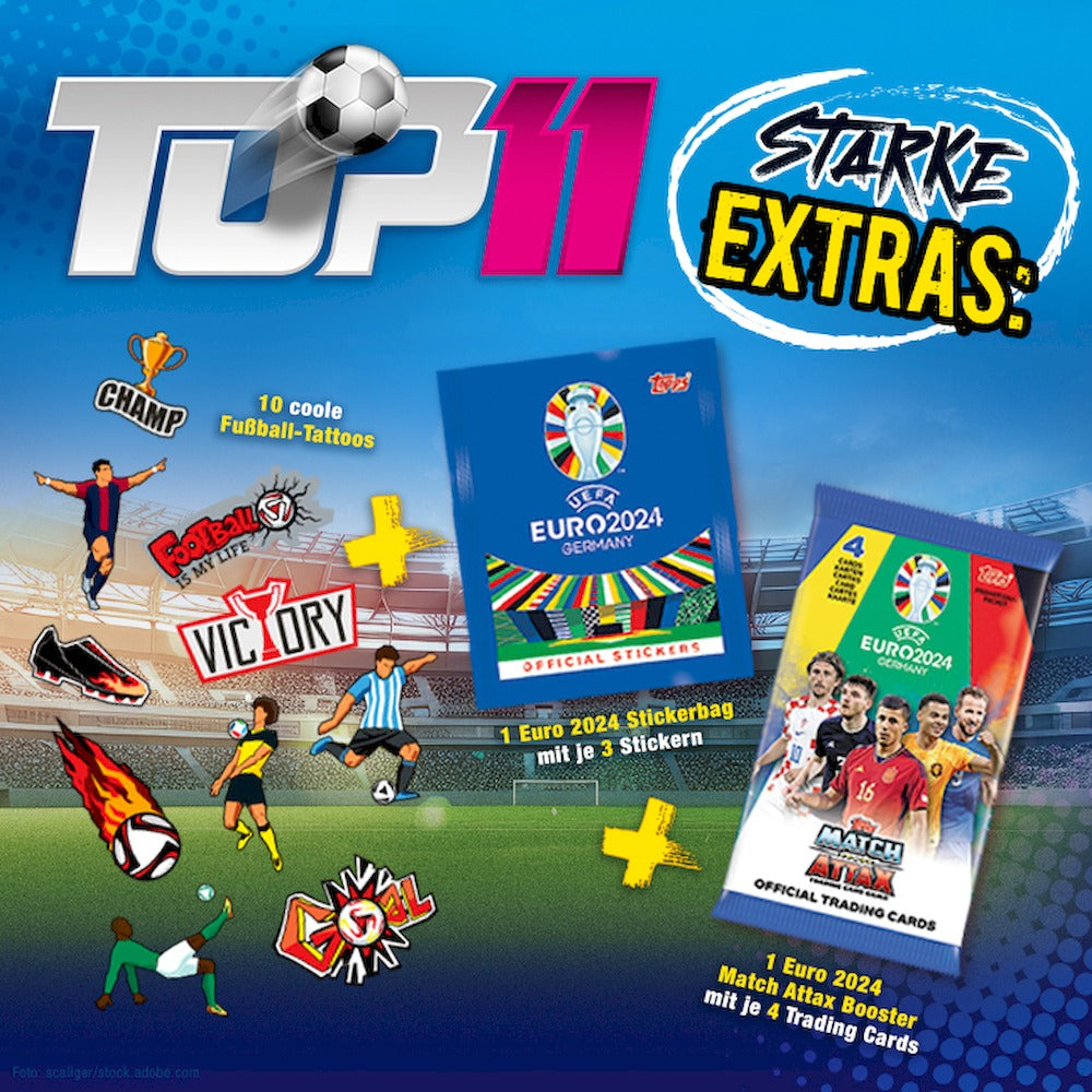 Top 11 Magazin Deutschland 2024-03 Toni Kroos + Poster