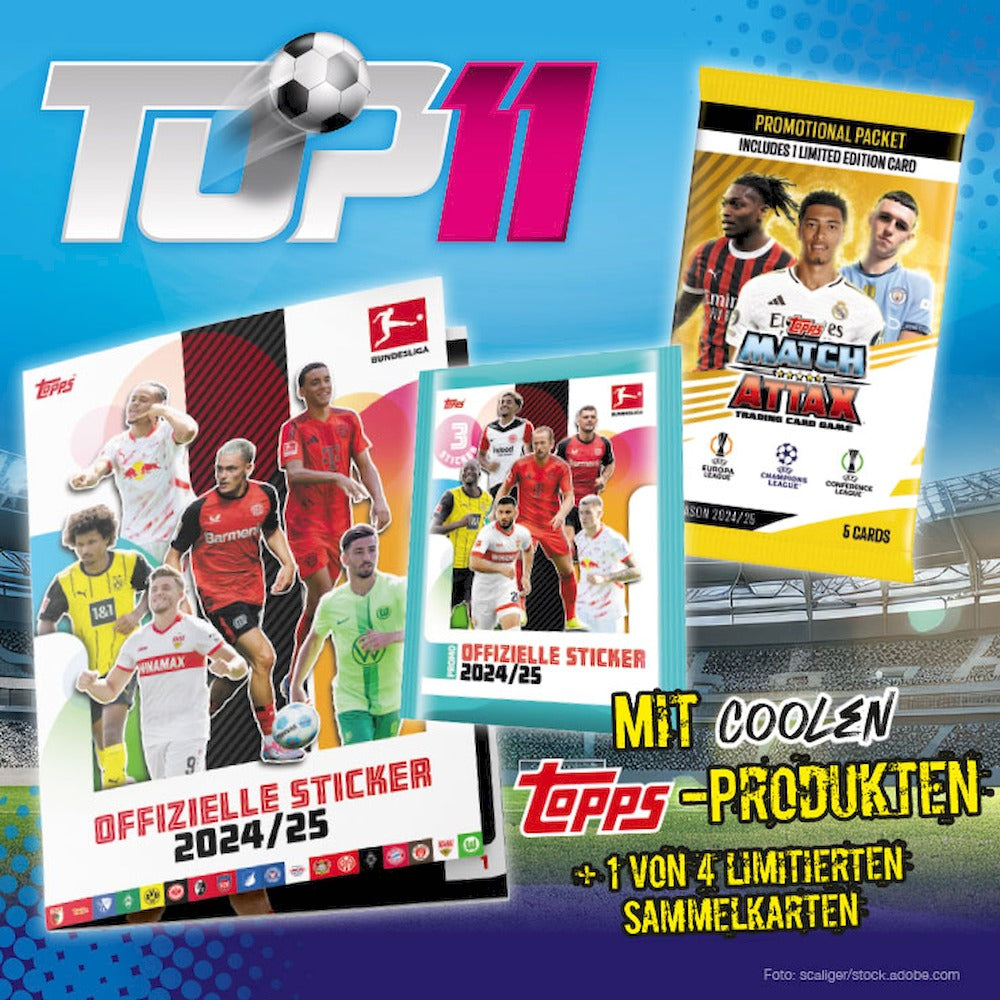 Top 11 Magazin Deutschland 2025-01 Florian Wirtz Jamal Musiala + Poster