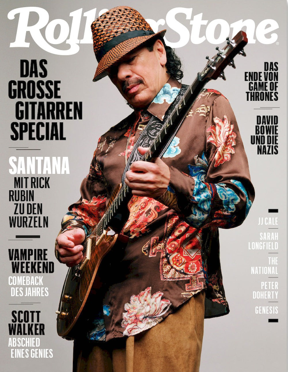 Rolling Stone Magazin Deutschland 2019-05 Carlos Santana David Bowie Scott Walker #295