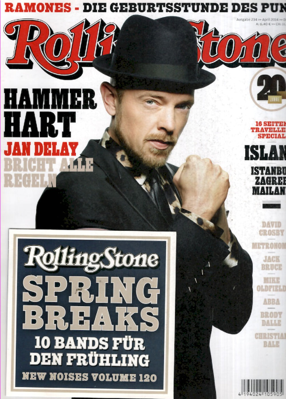 Rolling Stone Magazin Deutschland 2014-04 Jan Delay #234 + CD
