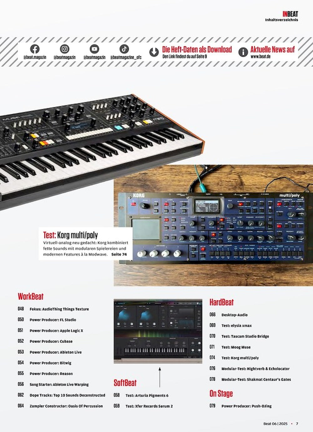 Beat Magazin Deutschland 2025-06 DJ Shadu Thomas Lemmer Adam F #233