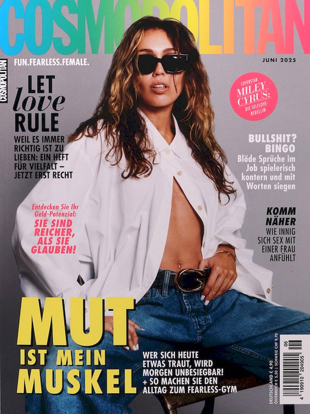Cosmopolitan Magazin Deutschland 2025-06 Miley Cyrus